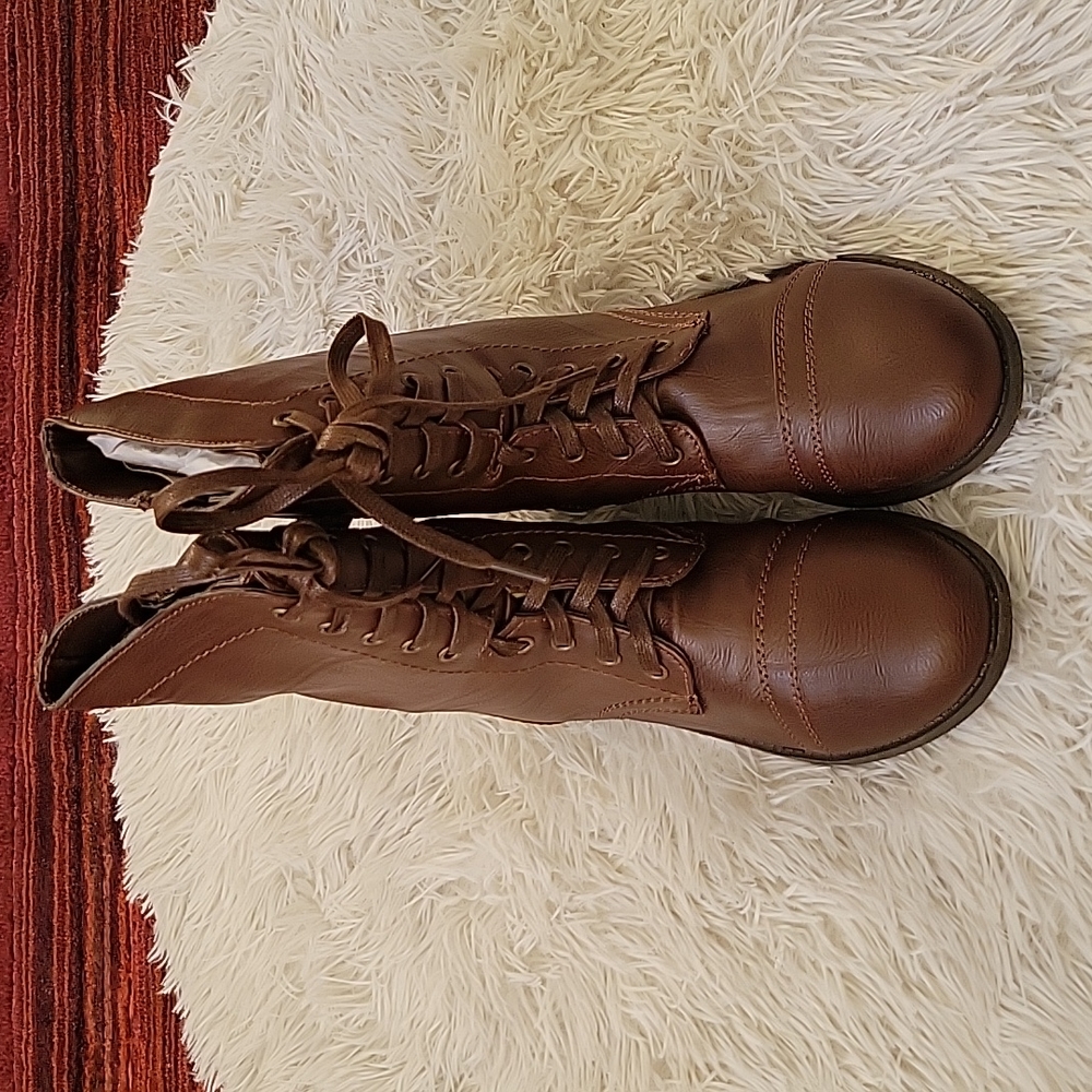 🪷 Brown Soft Leather Boots 🪷